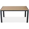 Lauko baldų komplektas SYDNEY, Dark pilkas/Teak