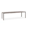 Lauko baldų komplektas TIBERINA BISTROT/TEVERE 8+1, stalas 211-275 cm, Tortora