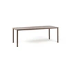 Lauko baldų komplektas TIBERINA BISTROT/TEVERE 8+1, stalas 211-275 cm, Tortora
