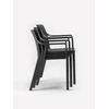 Lauko baldų komplektas TIBERINA/TEVERE 8+1, stalas 147–211 cm, Anthracite