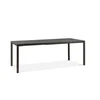 Lauko baldų komplektas TIBERINA/TEVERE 8+1, stalas 147–211 cm, Anthracite