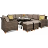 Lauko baldų komplektas TOLEDO DINING, Brown