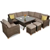 Lauko baldų komplektas TOLEDO DINING, Brown