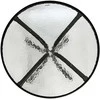 Lauko baldų komplektas Trapani 60 cm, 2+1, Juodas