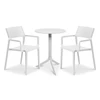 Lauko baldų komplektas TRILL/SPRITZ 2+1, Bianco