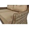 Lauko baldų komplektas TRIVENTO 2, Brown
