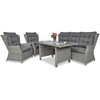 Lauko baldų komplektas TRIVENTO DINING 3, Stone Pilkas