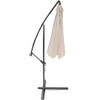 Lauko skėtis Malabo 300 cm, Pilkas / Ecru