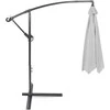 Lauko skėtis Malabo 300 cm, Pilkas / Light Pilkas