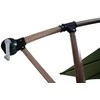Lauko skėtis SANTORINI WOOD, 3 m, Dark Žalias