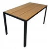 Lauko stalas Alleny Pro, 130x70 cm, rudas
