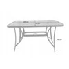 Lauko stalas Majorca Trio, 120x70x70 cm, pilkas