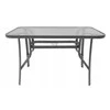 Lauko stalas Majorca Trio, 120x70x70 cm, pilkas