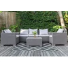 Lauko terasos kilimas Middle Gray, 160x230 cm