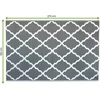 Lauko terasos kilimas Middle Gray, 180x270 cm