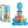 Lavinamasis žaislas kūdikiams Hippo, mėlynas