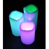LED žvakių rinkinys, 3 vnt.