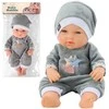Lėlė su pižama ir kepure, 30 cm