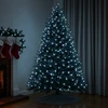 Lempučių girlianda 500 LED, šaltai balta, 3+25m