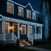 Lempučių girlianda 500 LED, šaltai balta, 3+25m
