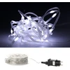 Lempučių girlianda ant ritės 500 LED Micro, šaltai balta, 3+50m