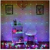 Lempučių užuolaida 300 LED, 3x3 m, šiltai balta