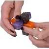Loginė 3D dėlionė - galvosūkis "Puzzle Lock", grafito/oranžinė