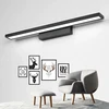 Lubinis šviestuvas Sieninis LED šviestuvas Sconce A, Juodas, 60 cm