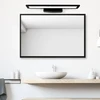 Lubinis šviestuvas Sieninis LED šviestuvas Sconce A, Juodas, 60 cm
