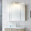 Lubinis šviestuvas Sieninis šviestuvas Kinki LED, 40 cm, Gold