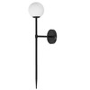 Lubinis šviestuvas Sieninis šviestuvas Modern Ball, 62 cm, Juodas
