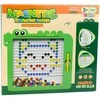 Magnetinė lenta - mozaika "Dinozauras" su priedais, žalia