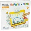 Magnetinė lenta su 100 karoliukų, geltona