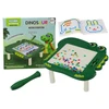Magnetinės piešimo lentos staliukas Dinosaur Pad, žalia