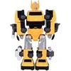 Magnetinis robotas transformeris 2in1, geltonas