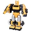 Magnetinis robotas transformeris 2in1, geltonas