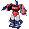 Magnetinis robotas transformeris 2in1, raudonas/mėlynas