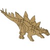 Medinė 3D dėlionė Stegosaurus, 41 d.