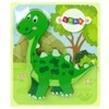 Medinė dėlionė Dinozauras, žalias