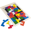 Medinė loginė dėlionė Tetris Tangram