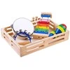Mediniai muzikos instrumentai, 4in1