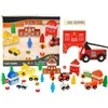Medinių blokelių rinkinys Miestelis