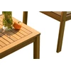 Medinių lauko baldų komplektas VIKA CAFFE - Acacia Wood