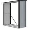 Metalinė malkinė DENVER 6x3, Light Pilkas