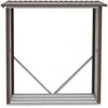 Metalinė malkinė DENVER 6x3, Oak Brown