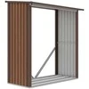 Metalinė malkinė DENVER 6x3, Walnut