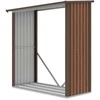 Metalinė malkinė DENVER 6x3, Walnut