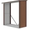 Metalinė malkinė DENVER 6x3, Walnut