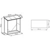 Metalinė malkinė DENVER 6x3, Walnut