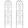 Metalinės atramos vijokliniams augalams, 190x55 cm, 2 vnt. (Nr. 3)